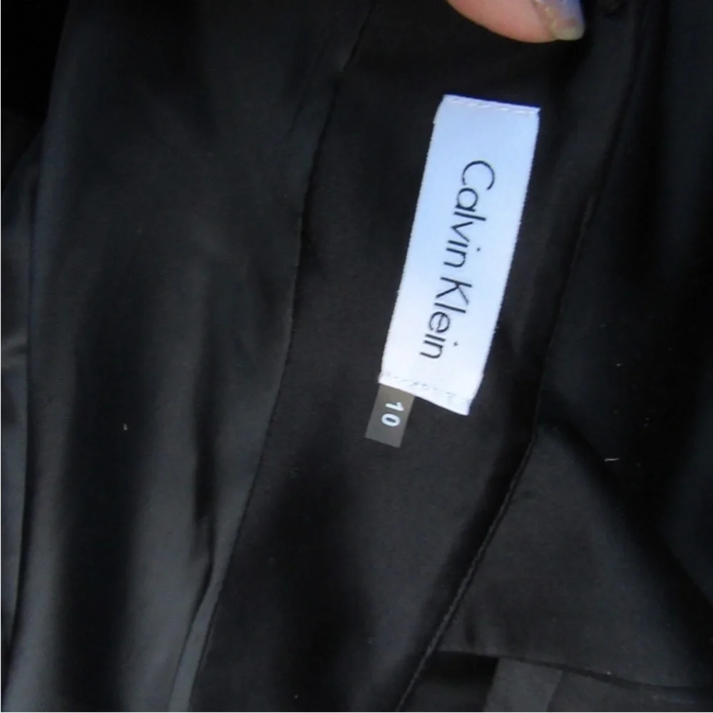 Calvin Klein Elegant Black Formal Evening Gloves